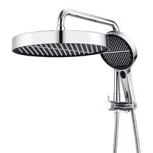 Tallara 325mm Gooseneck Short Twin Shower with Diverter